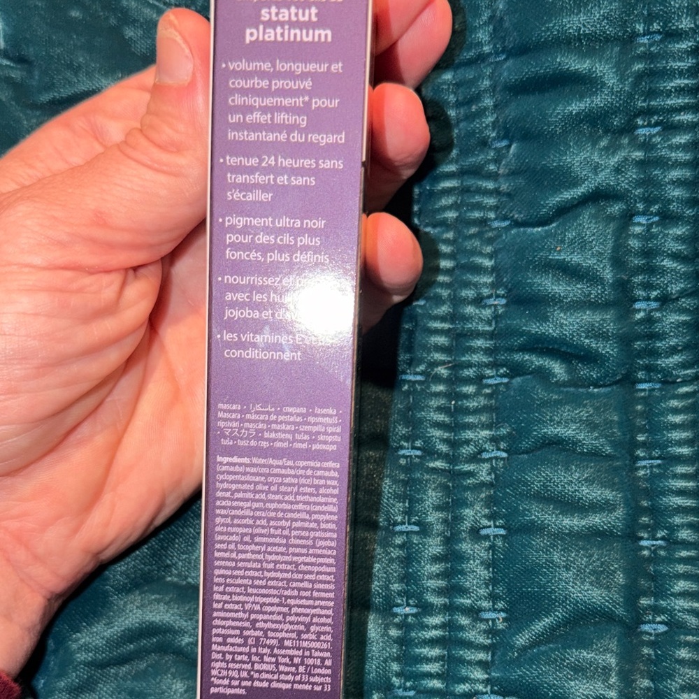 Tarte Mascara in Elegant Purple Packaging - Picture 4 of 6